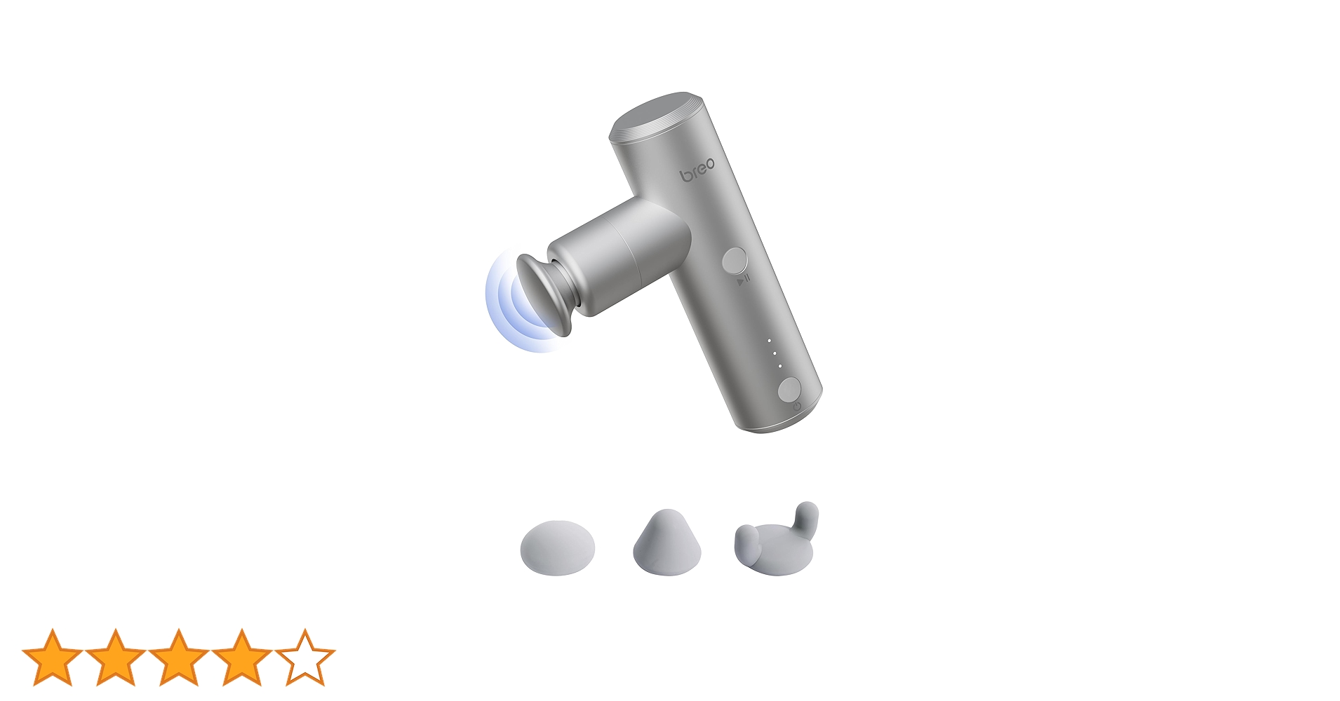 Amazon | breo 全身ケア 筋膜リリース 3種類アタッチメント付属